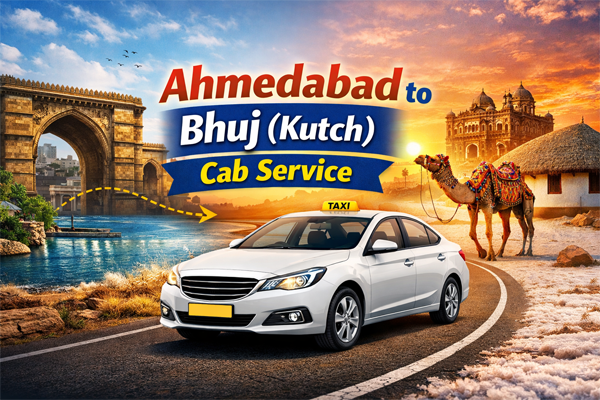 Ahmedabad to Bhuj (Kutch) Cab Service